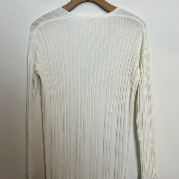 Free People Womens Ribbed Long Duster Cardigan Sweater Size XS Long Sleeve - Picture 12 of 15